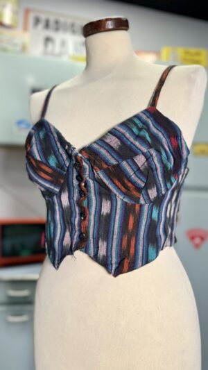 Corsetto in cotone 90s