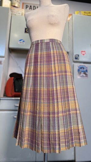 Gonna tartan pastello